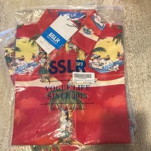 SSLR boys Hawaiian santa short